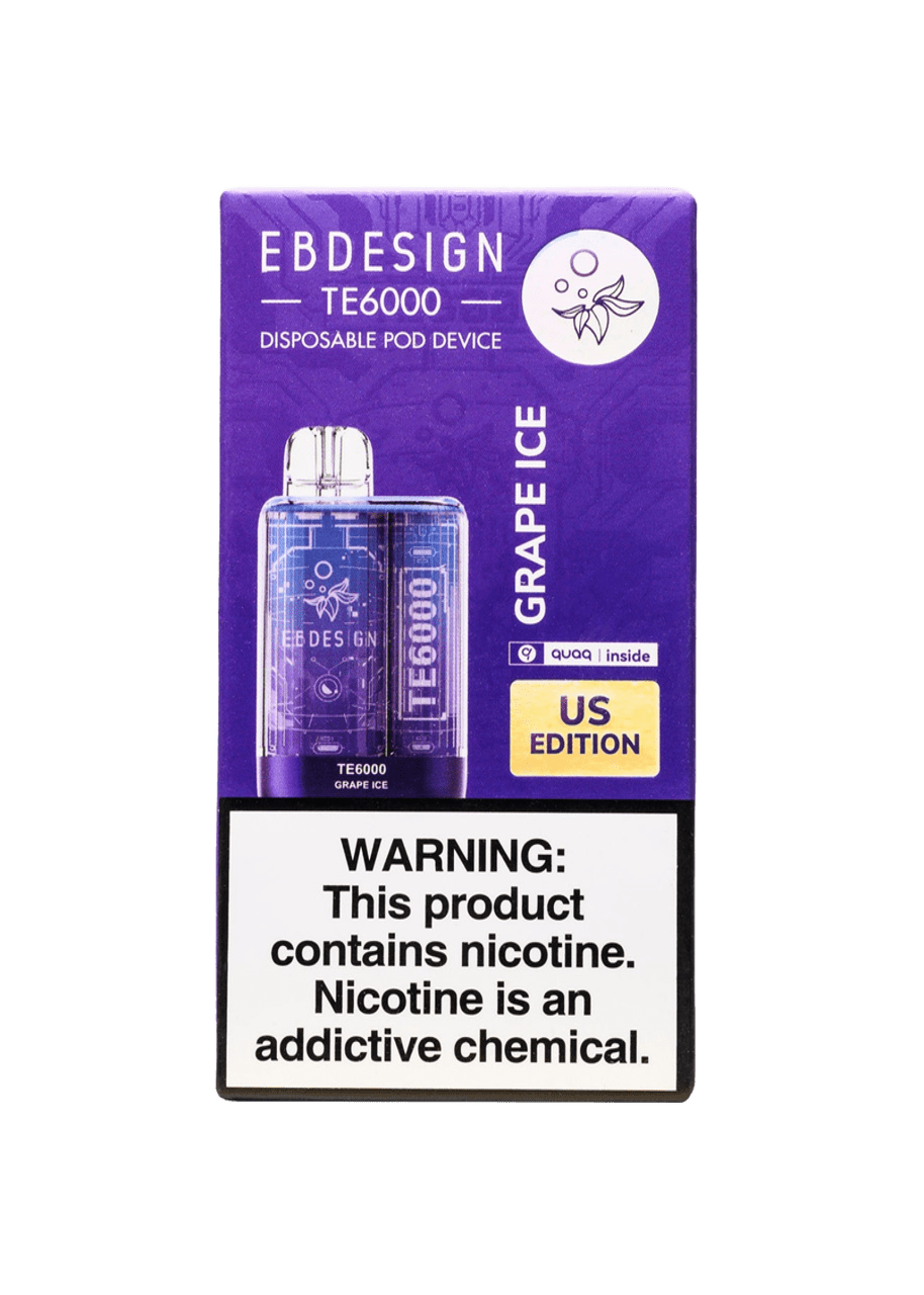 EBDESIGN TE6000 – 6000 Puffs – Pod Descartável