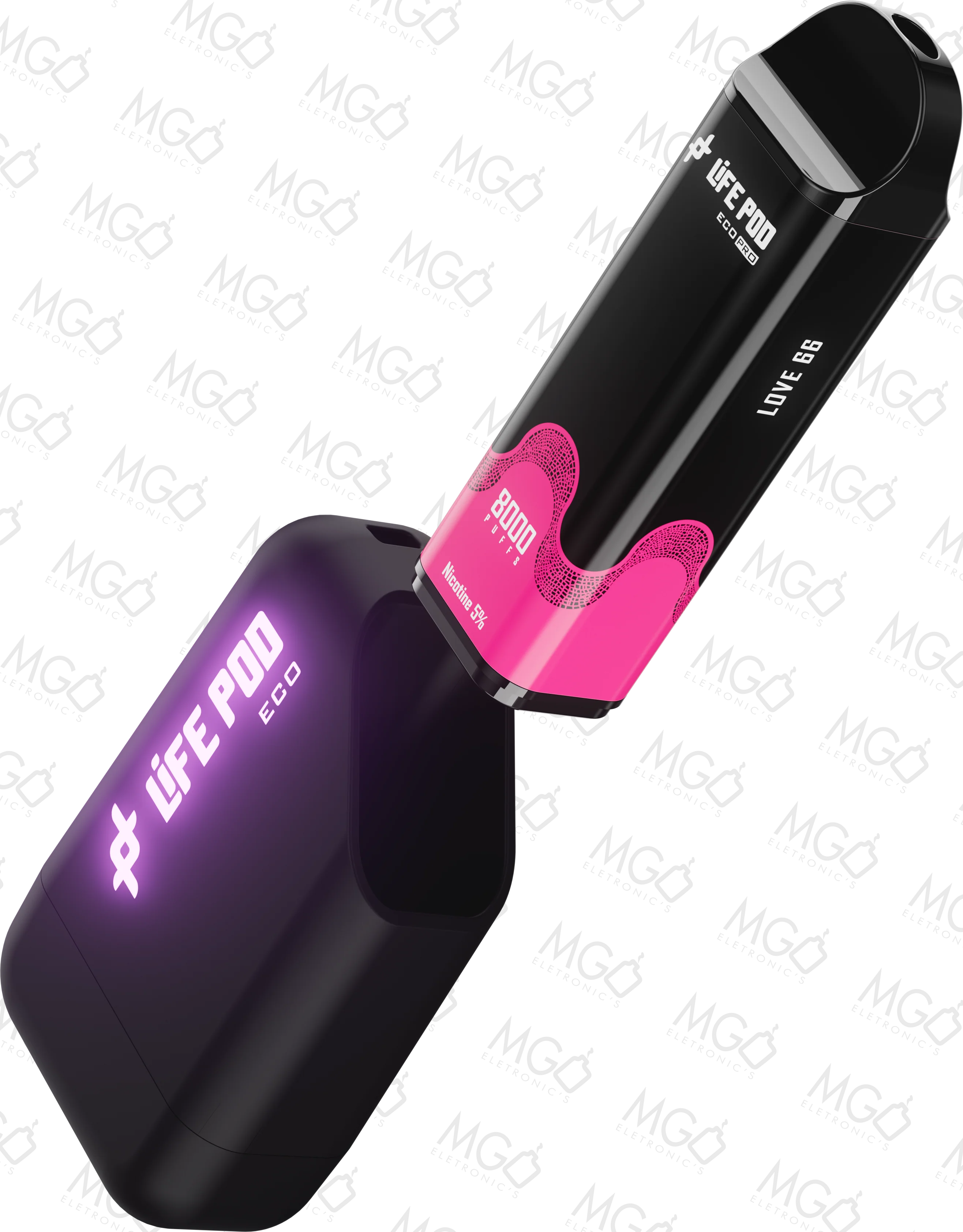 Life Pod Eco Pro Kit – 8000 Puffs – Pod Descartável