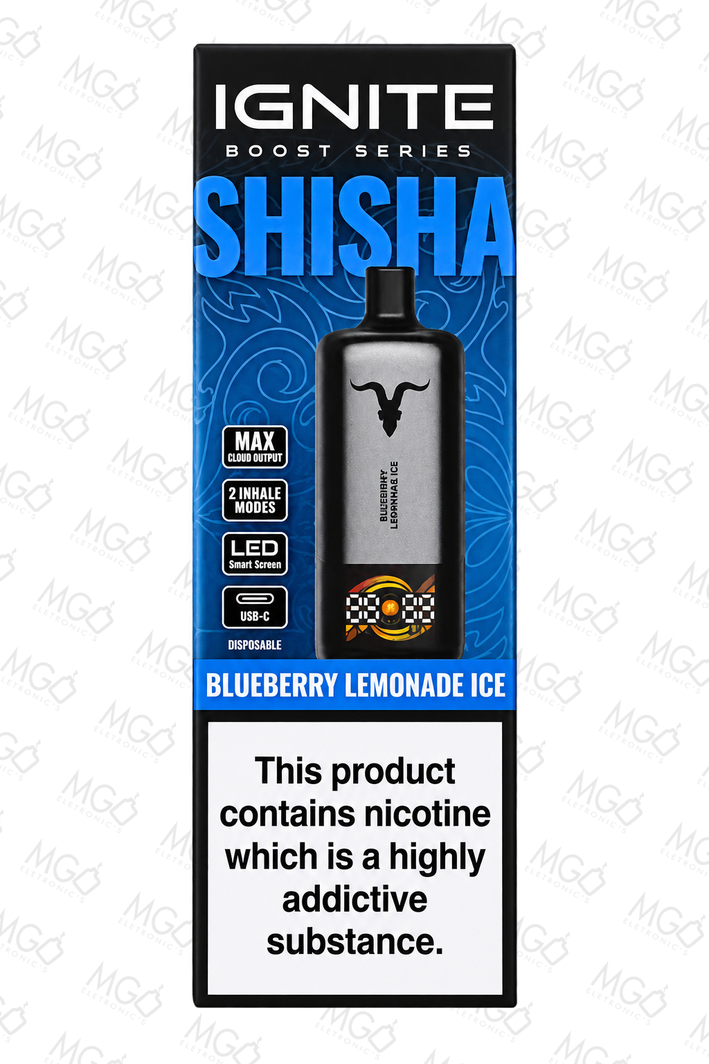 IGNITE Shisha 40K – 40000 Puffs – Pod Descartável