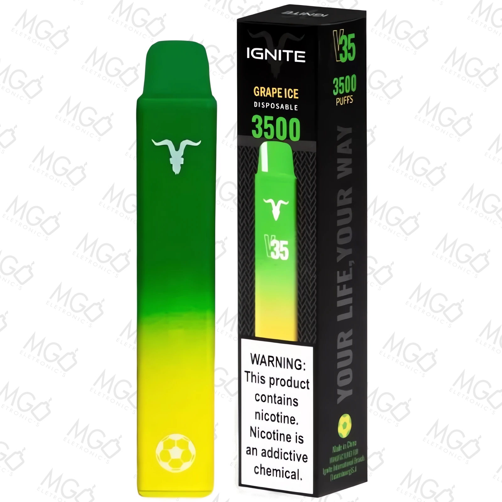 IGNITE V35 – 3500 Puffs – Pod Descartável