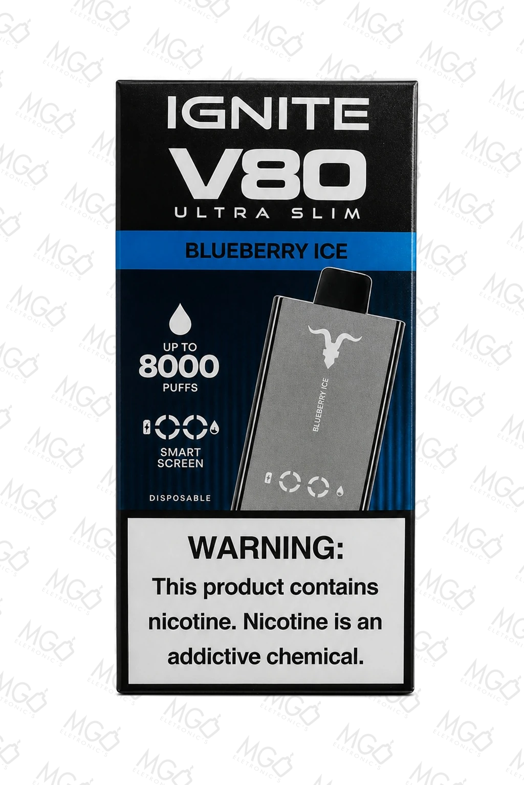 IGNITE V80 Ultra Slim - 8000 Puffs - Pod Descartável
