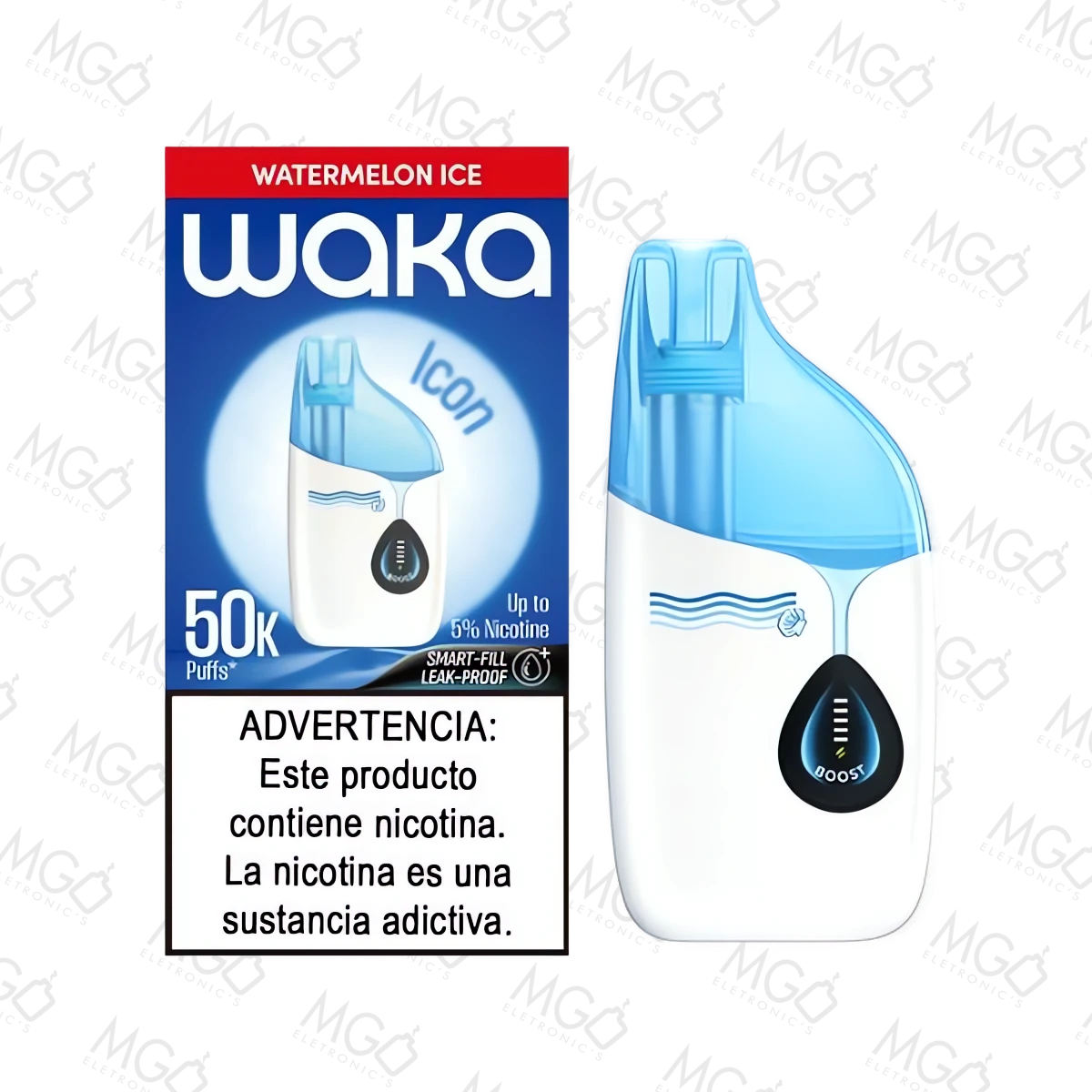 WAKA 50K – 50000 Puffs – Pod Descartável