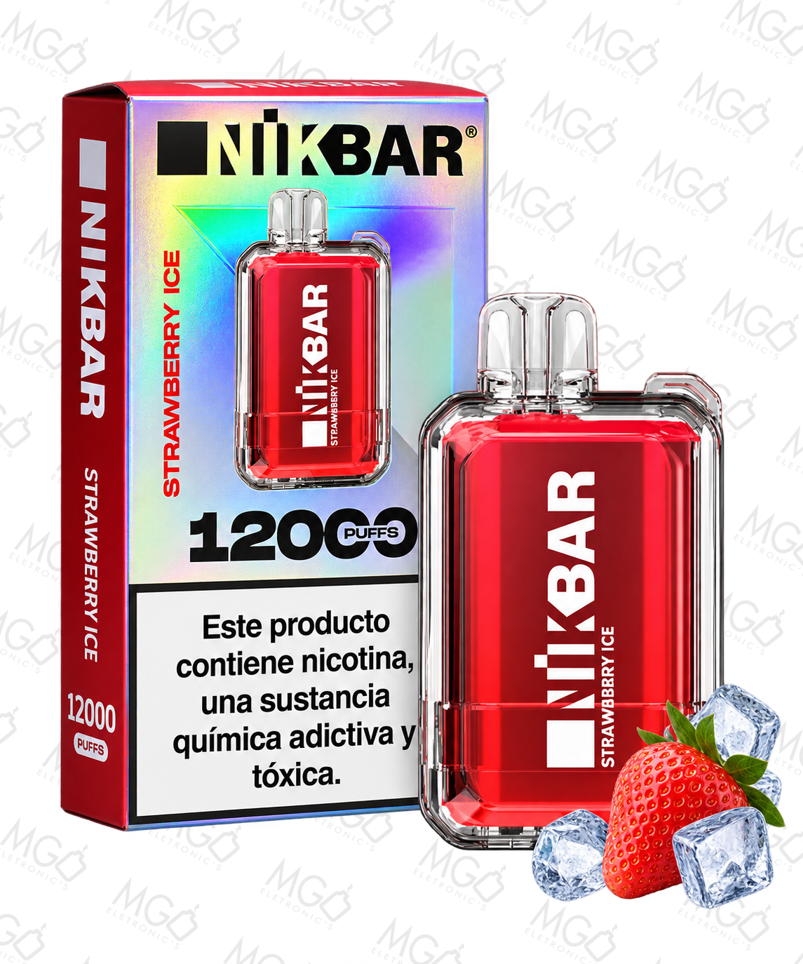 NIKBAR 12K – 12000 Puffs – Pod Descartável
